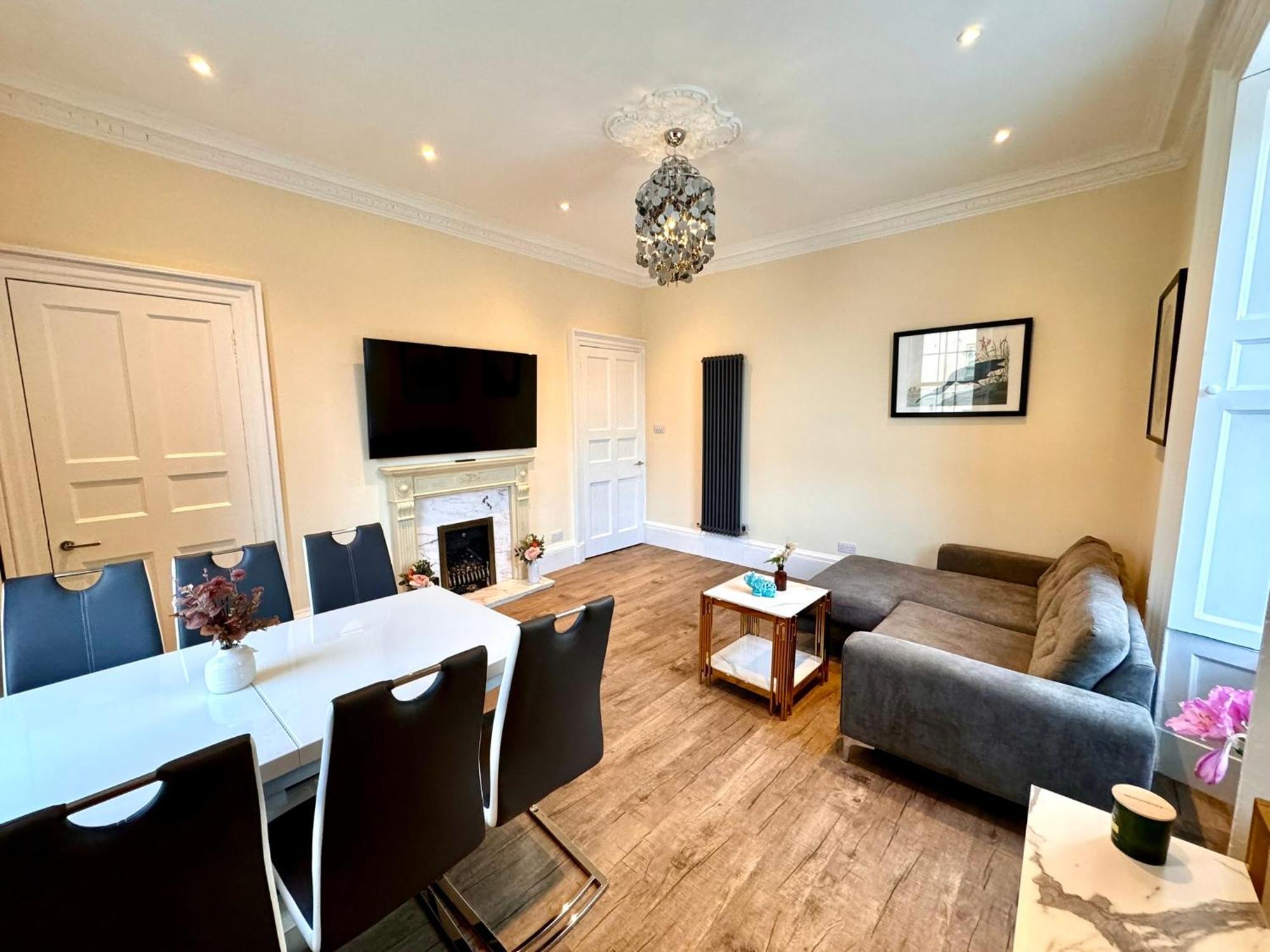Georgian Luxury Apartment - Superfast Wifi - Parking Available Edinburgh Exteriér fotografie